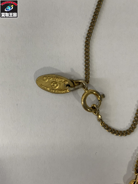 アクセサリー CHANEL ココマーク ラインストーン ネックレス