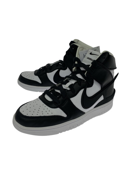 AMBUSH スニーカー DUNK HI AMBUSH 黒白 24.5cm
