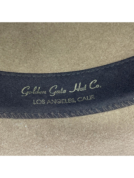 ハット Golden Gate Hat COBRA ウール 茶 USA製 (XL)