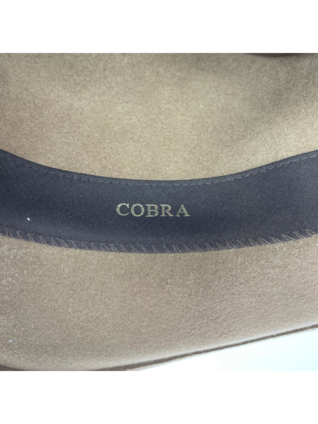 ハット Golden Gate Hat COBRA ウール 茶 USA製 (XL)