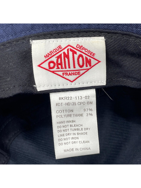 Danton ハット BEAMS別注 コーデュロイ バケットハット 紺
