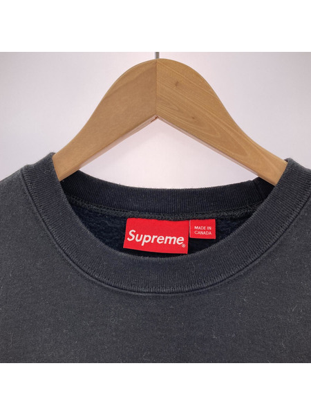 Supreme FUTURA LOGO CREWNECK SWEATSHIRT BLACK SIZE:M