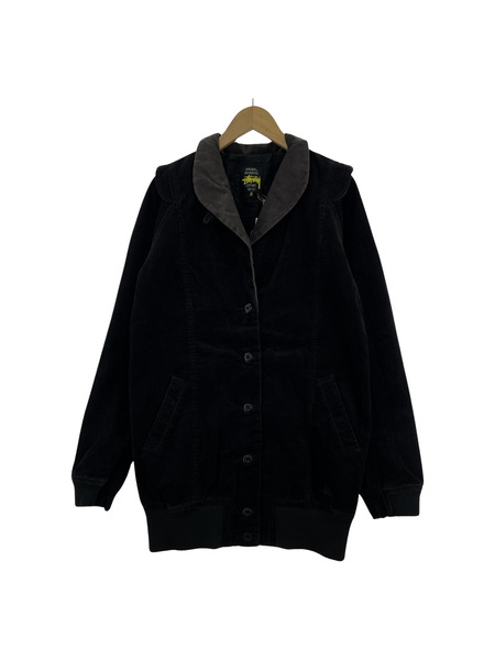 STUSSY 09aw CORFTHERCOAT コーデュロイ ショールカラーコート sizeM