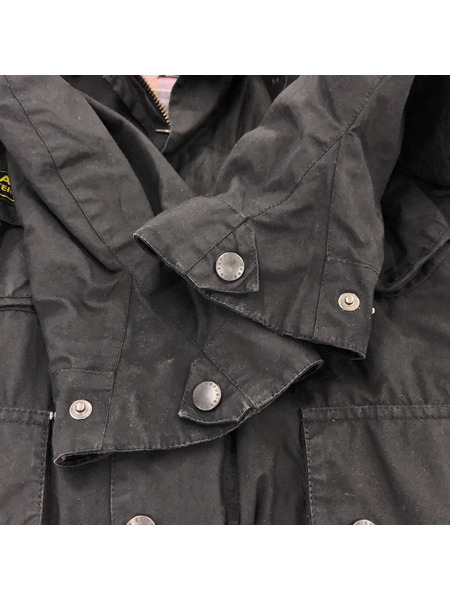 Barbour INTERNATIONAL TRIALS JKT オイルドジャケット M ブラック