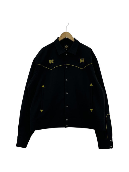 Needles PIPING COWBOY JACKE(XL)黒T