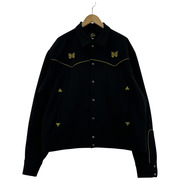 Needles PIPING COWBOY JACKE(XL)黒T