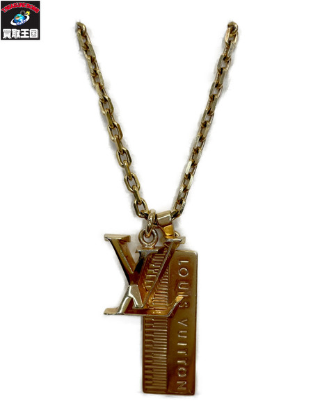 LOUIS VUITTON ペンダント DJ ボキャブラリーキーボード 鍵盤モチーフ ネックレス