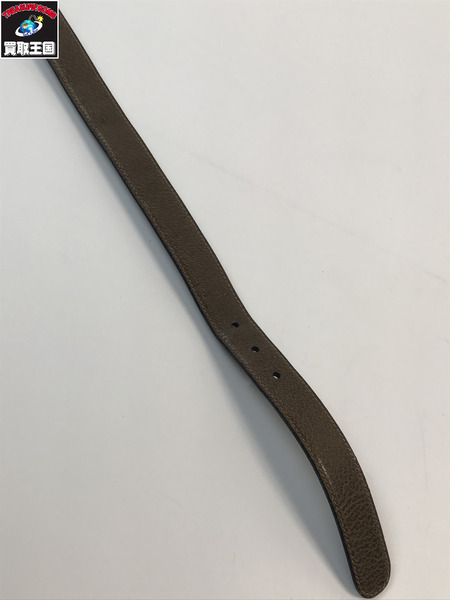 GUCCI グッチ レザーベルト ブラック ゴールド