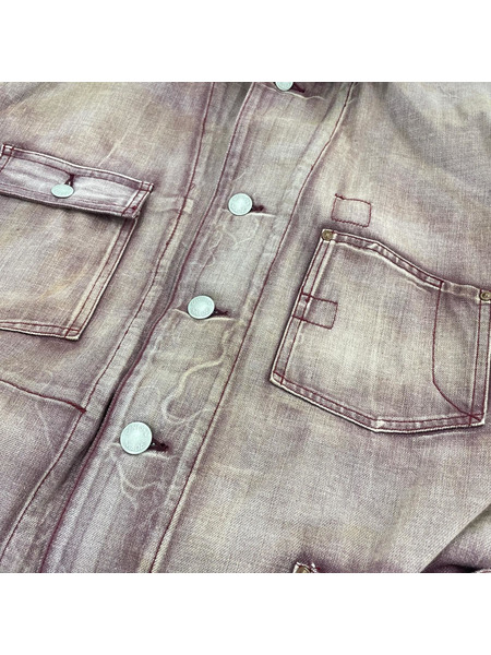 CLASS デニムベスト 3 パープル