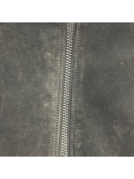 レザージャケット A LEATHER 牛革 レザージャケット 黒 52