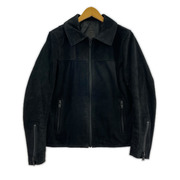 レザージャケット A LEATHER 牛革 レザージャケット 黒 52