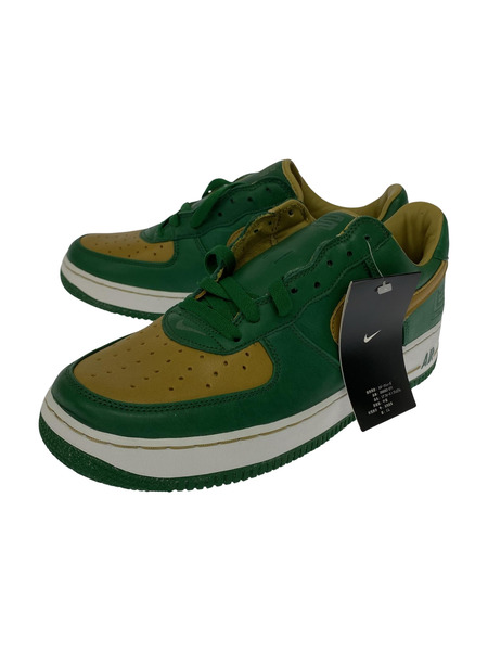 NIKE×LEBRON AIR FORCE 1 LTD Foliage/Jersey Gold 28cm[値下]
