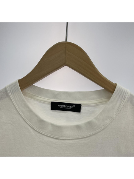 UNDERCOVER 18SS spiritual noise期 SN USED TEE 2 白 UCU4814-2