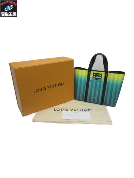 トートバッグ LV/ウィークエンド・トートPM/ダミエ・ストライプ/N59919