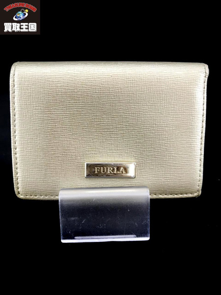 FURLA 三つ折り財布 GLD[値下]