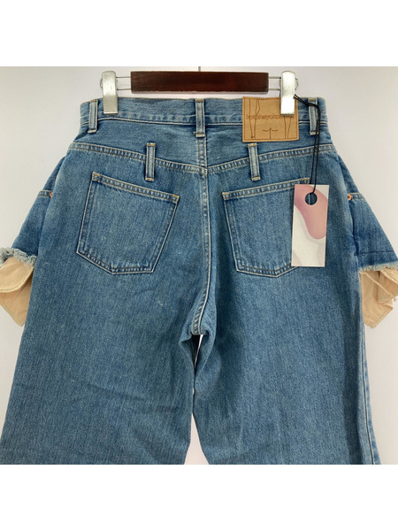 kotohayokozawa Layered Denim Pants （M)[値下]