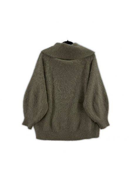 Spick&Span Noble カシミヤオフショルダーニット ブラウン