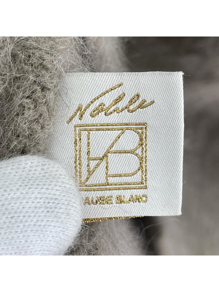 Spick&Span Noble カシミヤオフショルダーニット ブラウン