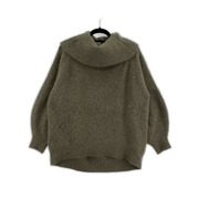 Spick&Span Noble カシミヤオフショルダーニット ブラウン