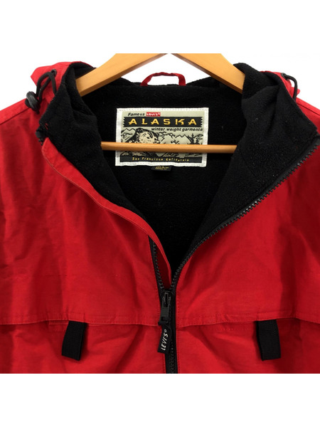 Levi's ALASKA 90s ナイロンジャケット RED　(S)