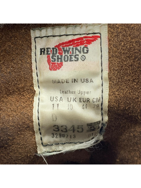 RED WING ブーツ 3345 BLACKSMITH US11D 29cm 黒