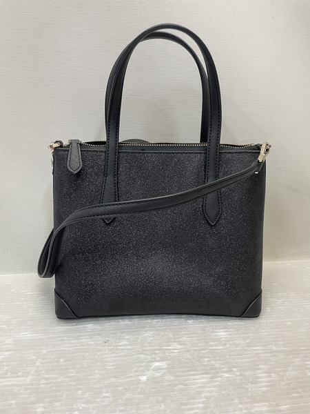 kate spade new york ラメ 2WAYショルダーバッグ ブラック