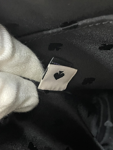 kate spade new york ラメ 2WAYショルダーバッグ ブラック