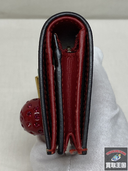 GUCCI　コンパクトウォレット GGスプリーム チェリー　476050　