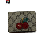 GUCCI　コンパクトウォレット GGスプリーム チェリー　476050　