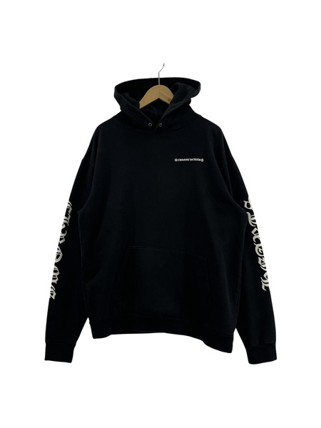 CHROME HEARTS CEMETARY CROSS HOODIE タイヤトラックセメタリークロスパーカー M