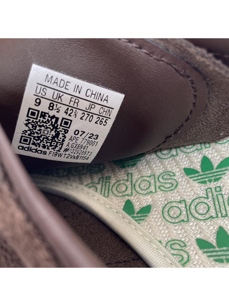 adidas　TOBACCO GRUEN　DANK BROWN　27.0㎝