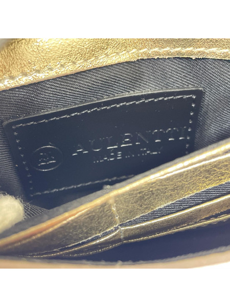 Deuxieme Classe ショルダーバッグ AULENTTI チェーンバッグ ゴールド