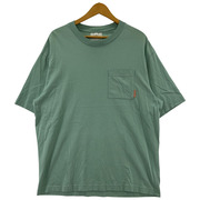 Acne Studios/パッチポケットコットンTシャツ/XS/GRN