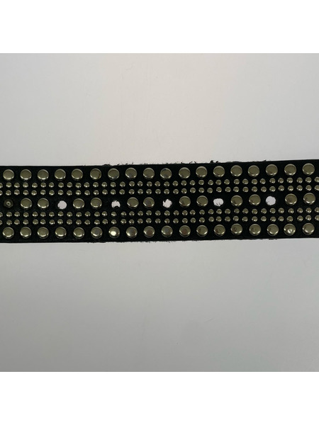 NO ID. ソノ他 レザー スタッズ ベルト