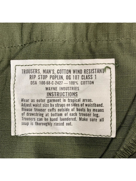 OLD・VINTAGE パンツ US.ARMY ジャングルファティーグパンツ OLV (31)