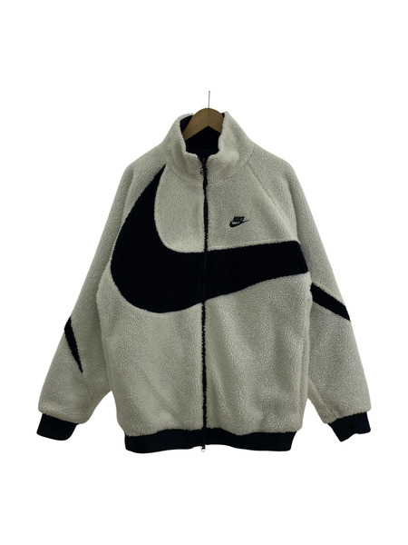 NIKE BIG SWOOSH BOA JACKET WHT (L)