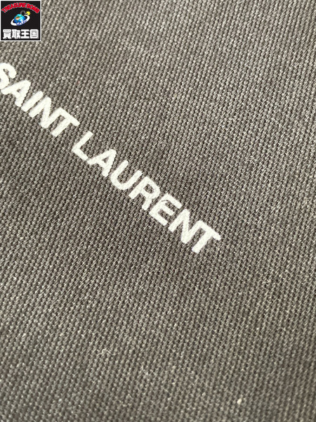 SAINT LAURENT 二つ折り財布 黒