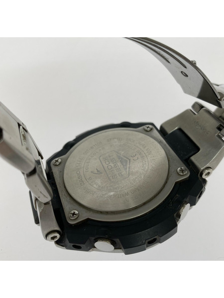 CASIO G-SHOCK GST-W110D/G-STEEL/ソーラー/シルバーカラー