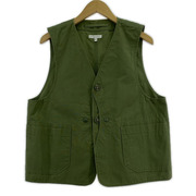 Engineered Garments ジレ・ベスト Upland Vest/cotton canvas/XS