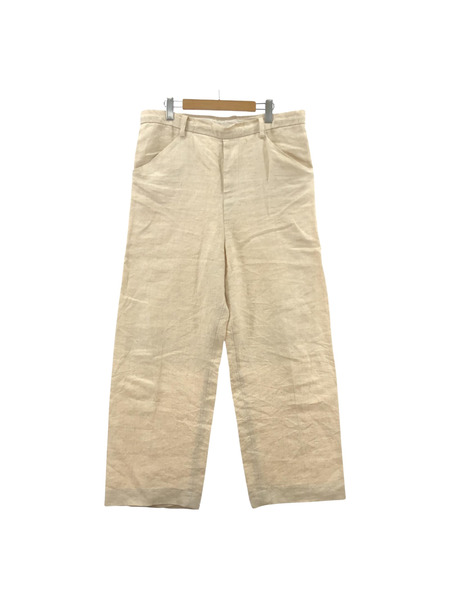 SUNSEA 21SS ITALY HEMP WIDE PANTS ワイドパンツ 2 21S50 ベージュ[値下]