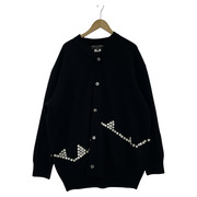 COMME des GARCONS カーディガン ボタン・ワイドカーディガン M ブラック
