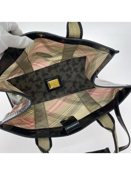 Vivienne Westwood トートバッグ エナメル トート