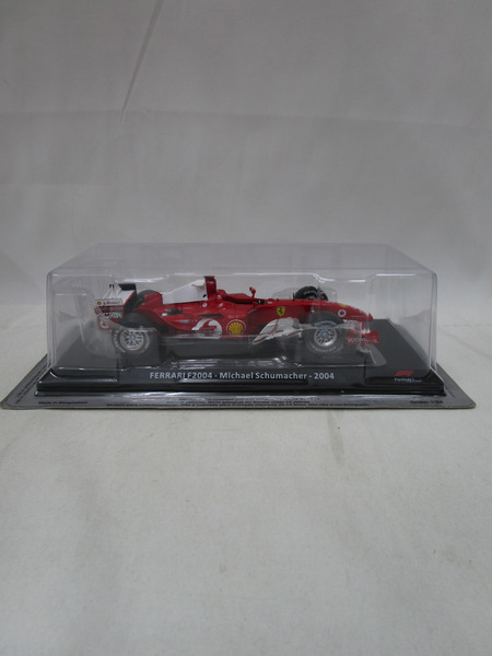 3.ビッグスケールF1コレクション フェラーリ F2004 ミハエル・シューマッハ(開封品・ブック無し)[値下]