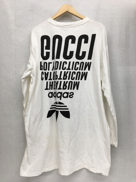 GUCCI　adidas LS 白