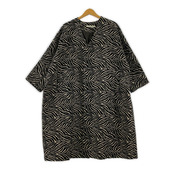 GALLARDAGALANTE ジャケット ジャガード ゼブラー柄 コート