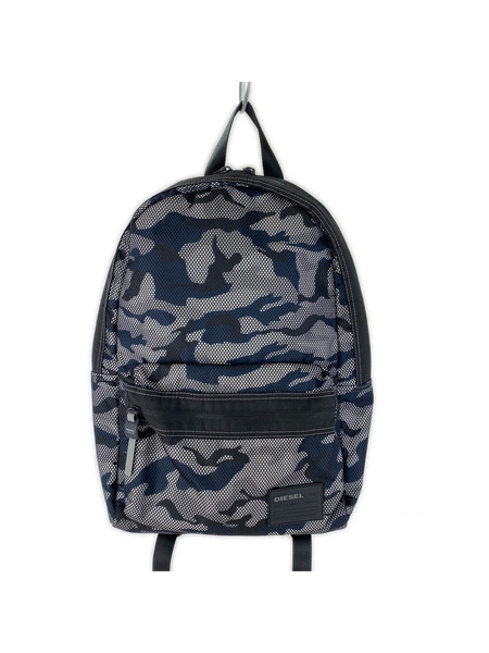 DIESEL リュックサック・バックパック カモフラ/ネイビー