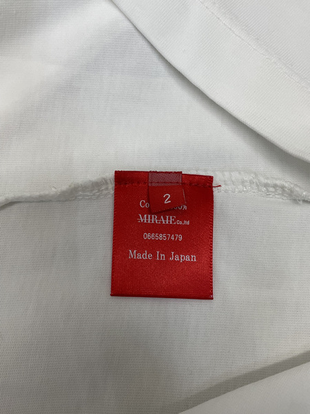 MAISON CASANOVA L/S Tee ホワイト