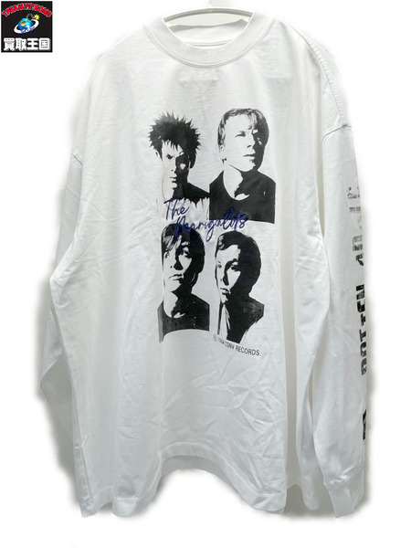 MAISON CASANOVA L/S Tee ホワイト