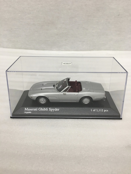 MINICHAMPS 1/43 Maserati Ghibli 1969 Silver｜商品番号 ...