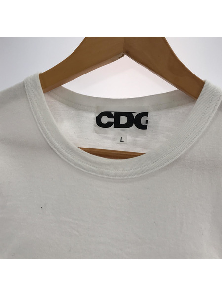 CDG SSTシャツ L ホワイト